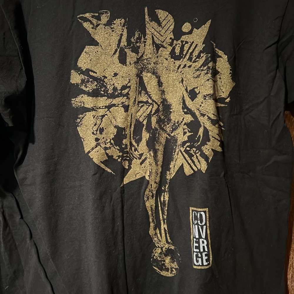 Converge - leftover tour shirt LARGE